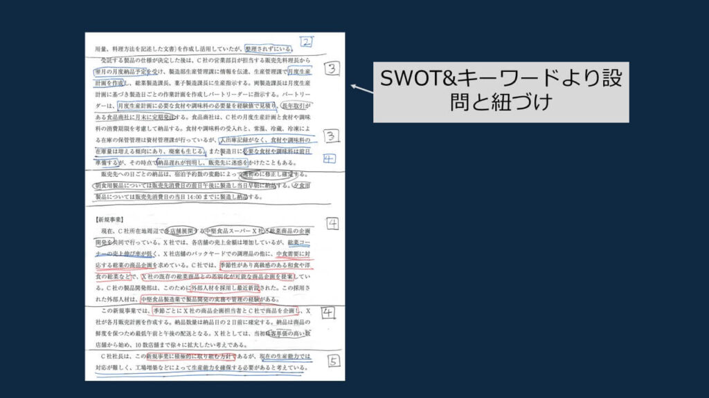 令和5年度事例Ⅲ与件文の分析３